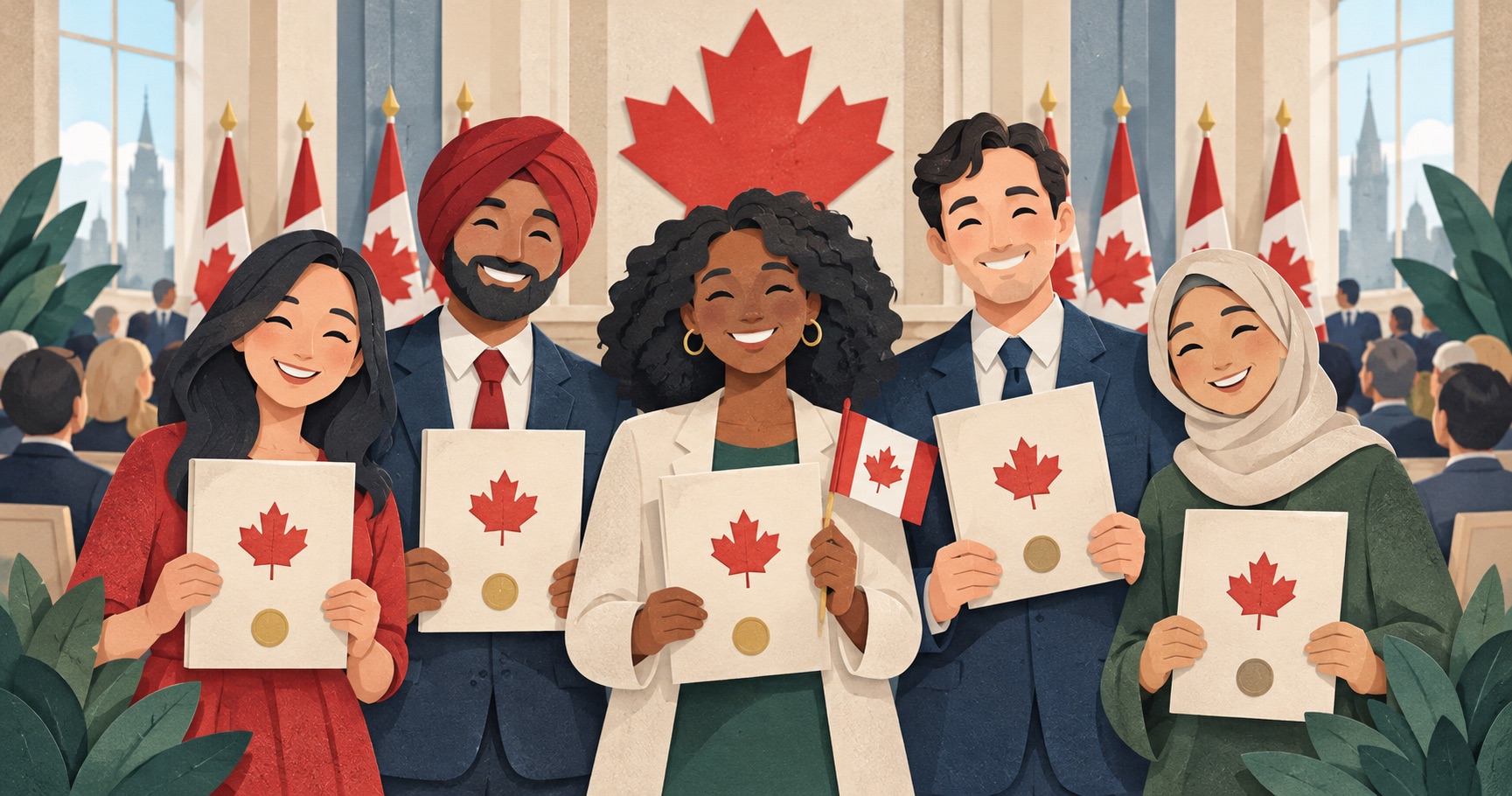 Canadian citizenship preparation